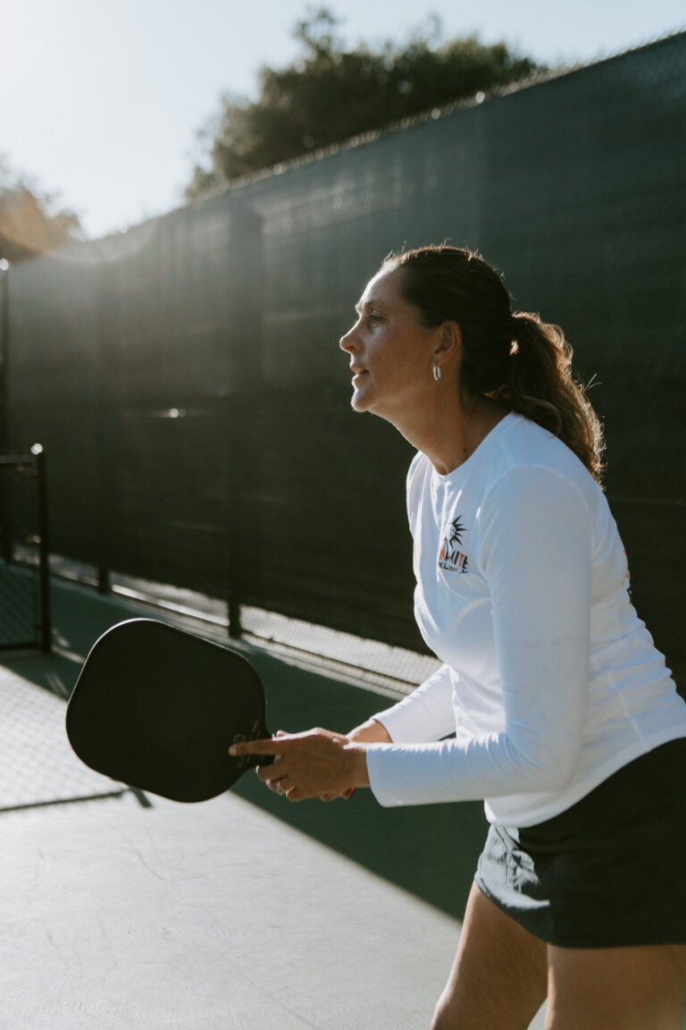 coach with paddle